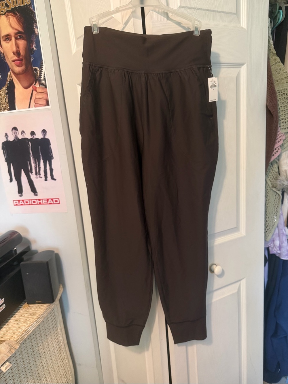 Old Navy Brown Elastic Waist Jogger Pants